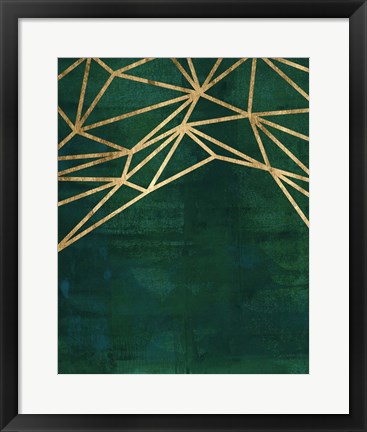 Framed Jungle Web I Print