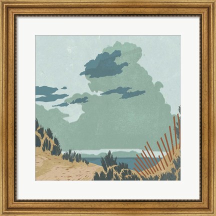 Framed Hidden Dune I Print