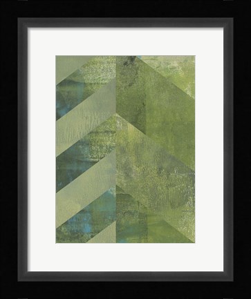 Framed Emerald Canopy II Print