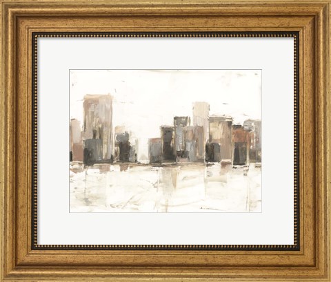 Framed City Vista II Print