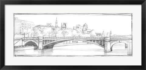 Framed Pont de Notre Dame Print