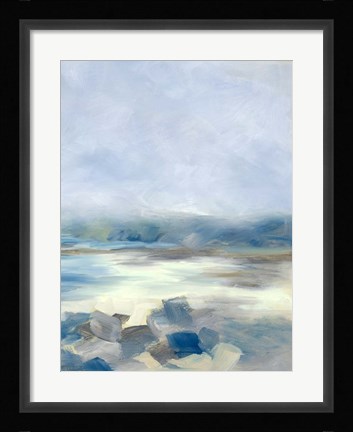 Framed Foggy Shores Print