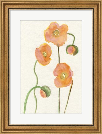 Framed Petite Fleur III Print