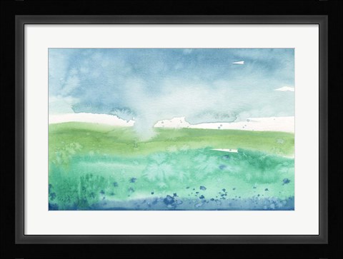 Framed Go Lightly I Print