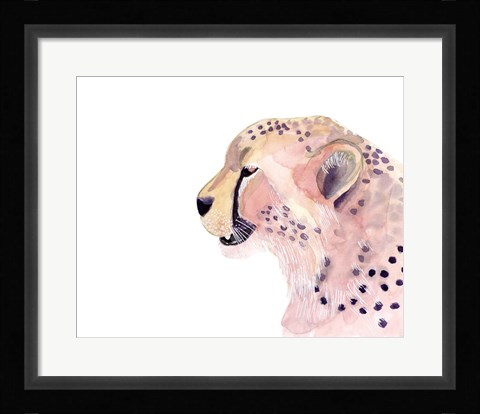 Framed Sunset Safari VI Print