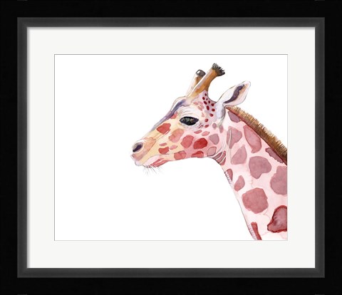 Framed Sunset Safari VIII Print