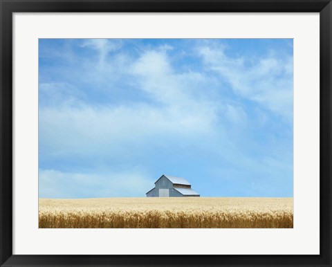 Framed Barn Scene IX Print
