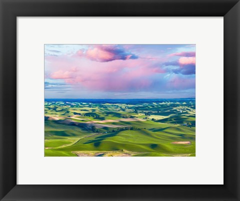 Framed Farmscape Photo I Print