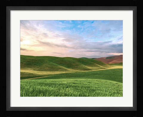 Framed Farmscape Photo V Print