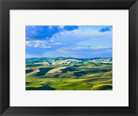 Framed Farmscape Photo VI Print