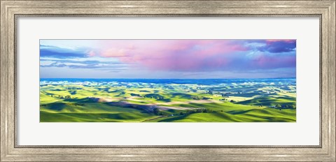 Framed Farmscape Panorama II Print
