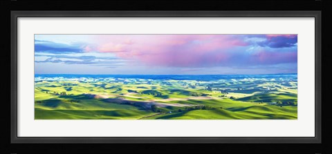 Framed Farmscape Panorama II Print