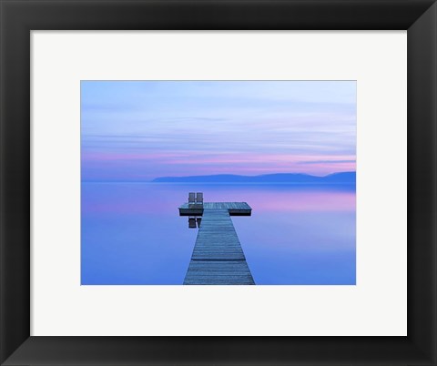 Framed Lakescape I Print