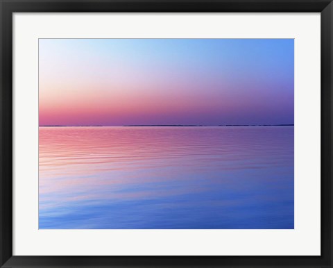 Framed Lakescape IV Print