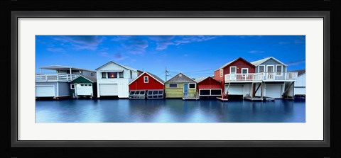 Framed Lakescape Panorama VII Print
