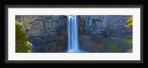 Framed Waterfall Panorama I Print