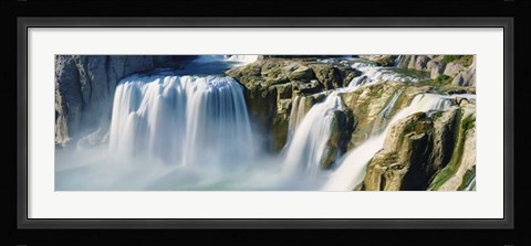 Framed Waterfall Panorama IV Print
