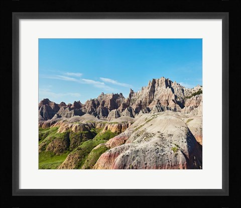 Framed Badlands II Print