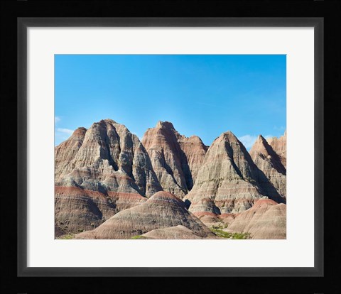 Framed Badlands III Print