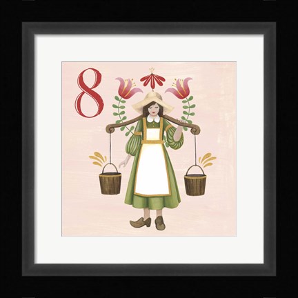Framed Twelve Days VIII Print