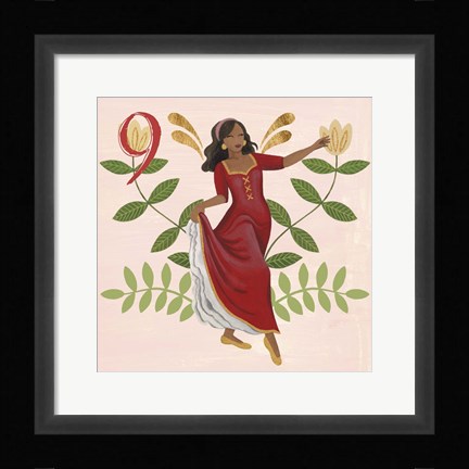 Framed Twelve Days IX Print