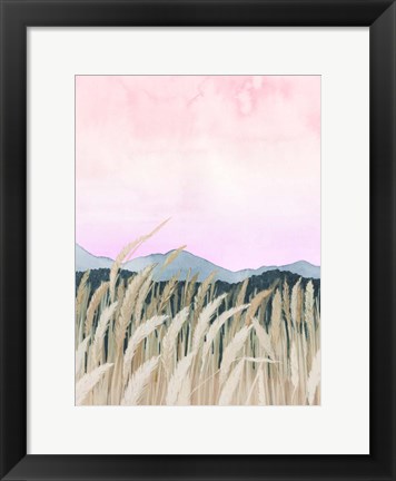 Framed Wheaten Dawn I Print