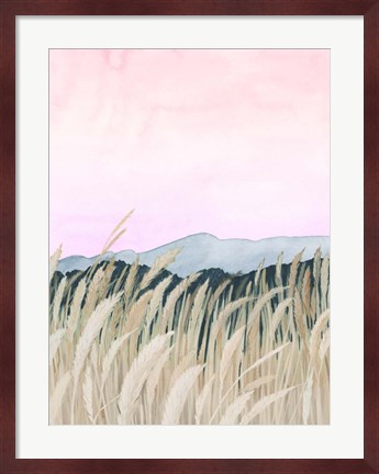 Framed Wheaten Dawn II Print