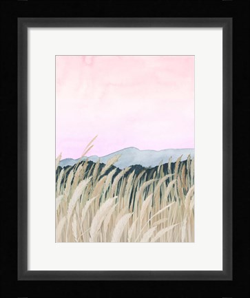 Framed Wheaten Dawn II Print