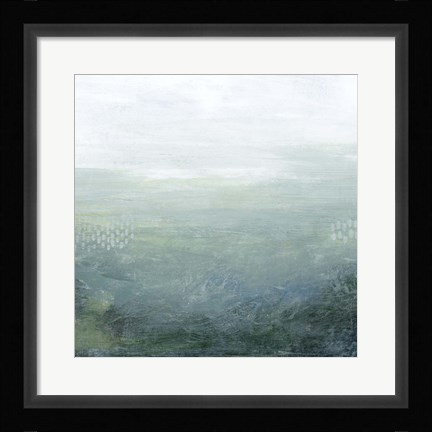 Framed Lighthouse Mist II Print