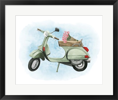 Framed Venice Voyage II Print