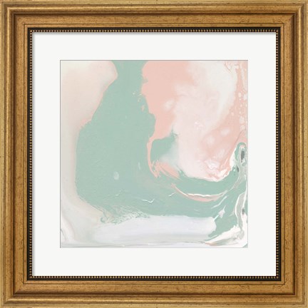 Framed Pastel Fog II Print