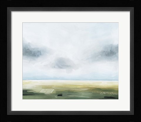 Framed Vanishing Horizon I Print