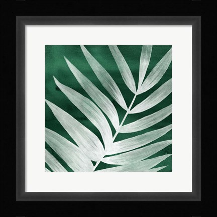 Framed Velvet Palm II Print