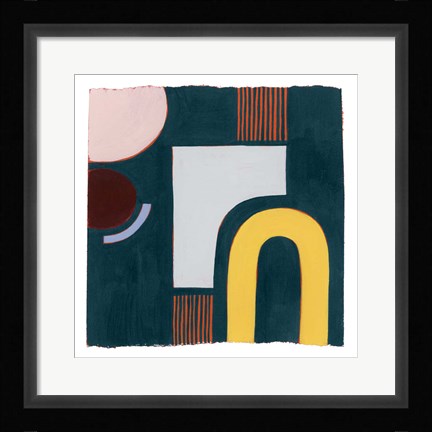 Framed Bewildered II Print