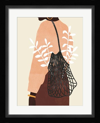 Framed Gatherer II Print