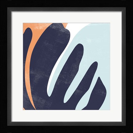 Framed Bright Wave II Print