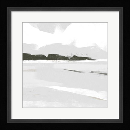 Framed Coastal Haze II Print