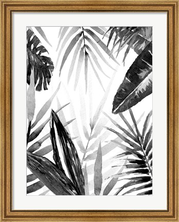 Framed Jungle Walk I Print