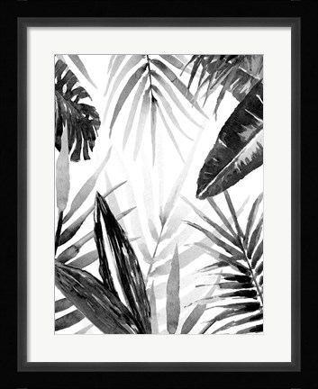 Framed Jungle Walk I Print