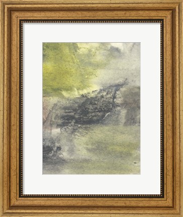 Framed Ancient Drawing II Print