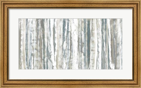 Framed Treeline Strata I Print