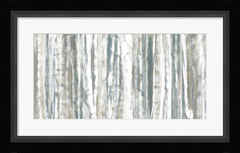 Framed Treeline Strata I Print