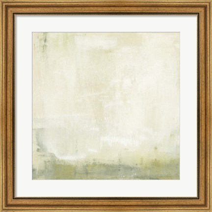 Framed Olive Horizon I Print