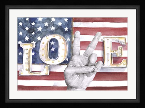 Framed National Anthem II Print