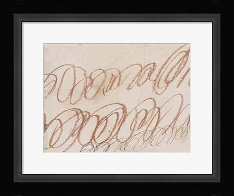 Framed Squiggles I Print