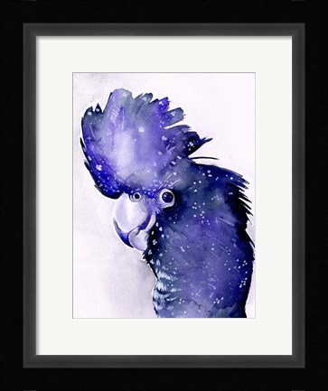 Framed Celestial Cockatoos II Print