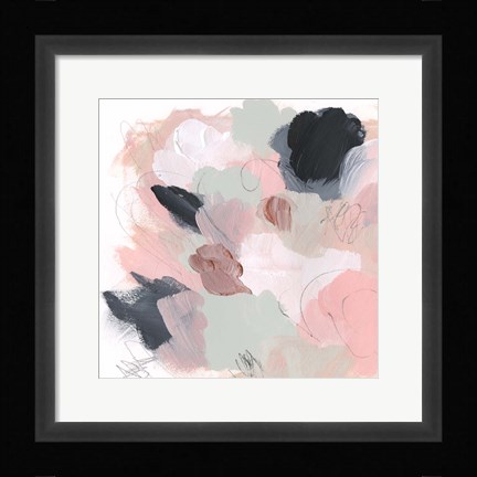 Framed Erica's Bouquet II Print