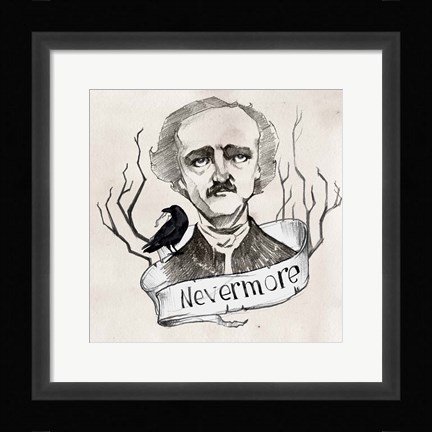 Framed Nevermore I Print