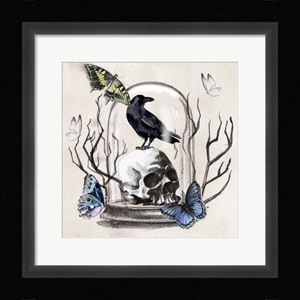 Framed Nevermore II Print