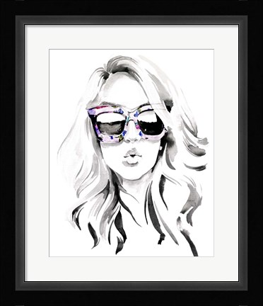 Framed Look into the Sun(Glasses) I Print